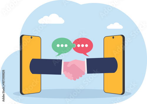 Illustrating of business concept, eps 10