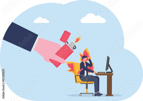 Illustrating of business concept, eps 10