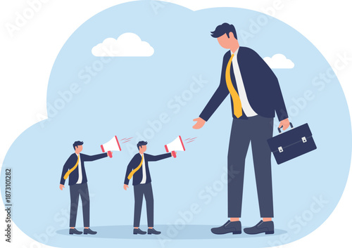 Illustrating of business concept, eps 10