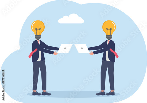 Illustrating of business concept, eps 10