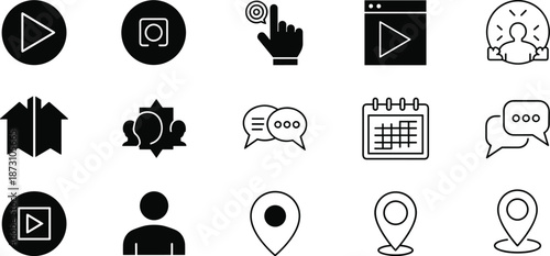 User Interface Icon Set