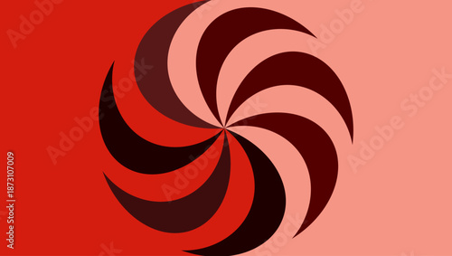 Borjgali  Abstract mosaic background, flat color illustration