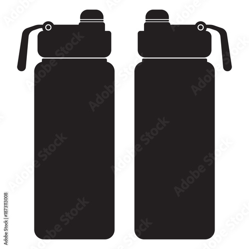 two bottles of water for exercise