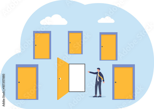 Illustrating of business activities, eps 10