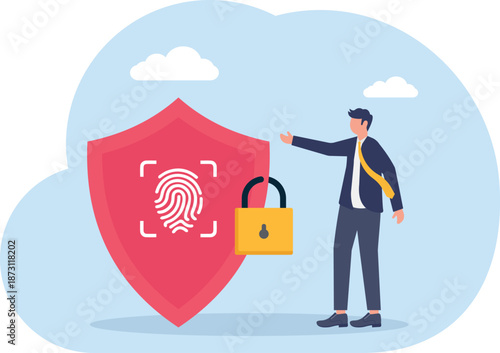 Illustrating of business activities, eps 10