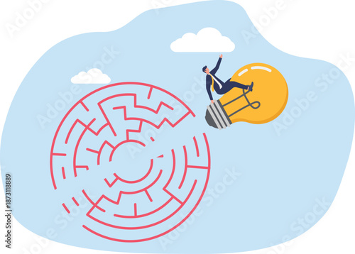 Illustrating of business activities, eps 10