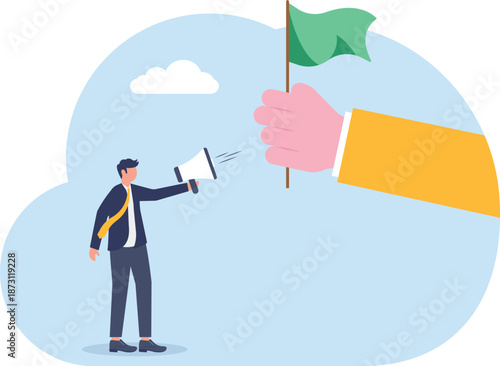 Illustrating of business activities, eps 10