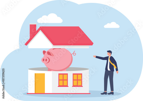 Illustrating of business activities, eps 10