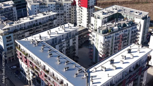 Modern Residential District Santa Giulia Milan Aerial View