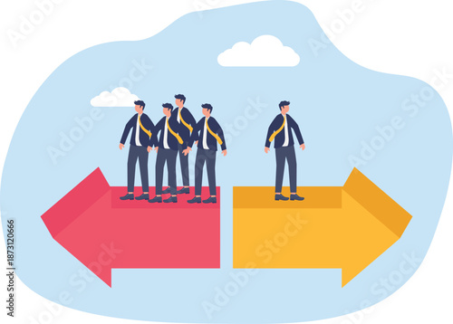 Illustrating of business activities, eps 10