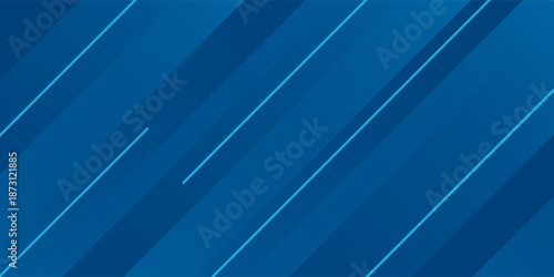 modern blue abstract background with elegant bright diagonal lines