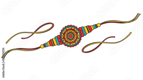 Raksha Bandhan Rakhi Bracelet - Indian Festival Celebration