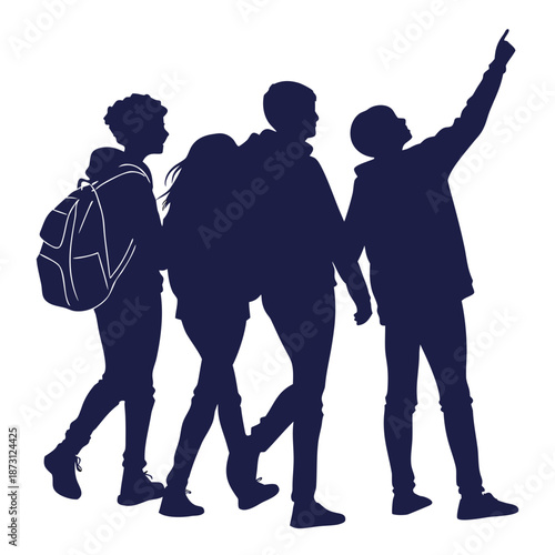 Students on a journey