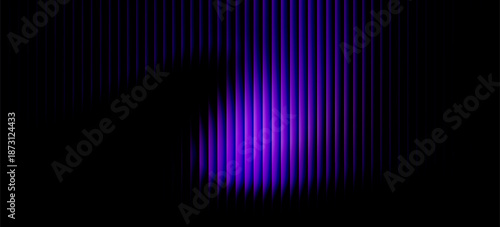 Vector ribbed glass texture background. Blue white grey green ribbed glass. Mesh gradient. acrylic ribbed bath surface. Reeded glass background semitransparent overlay. Bath wall window