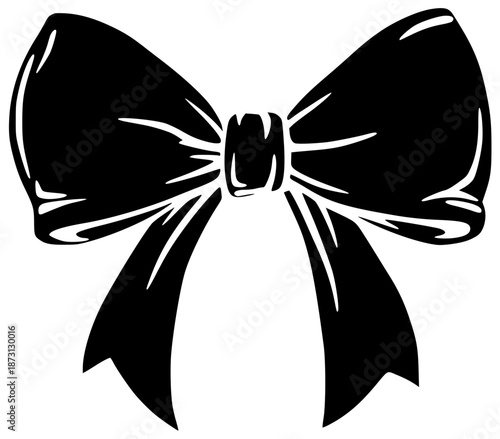 valentina illustration wedding silhouette design logo ribbon icon red outline love birthday pretty retro vintage decorative decoration yoke romantic shape cute vector graphic background