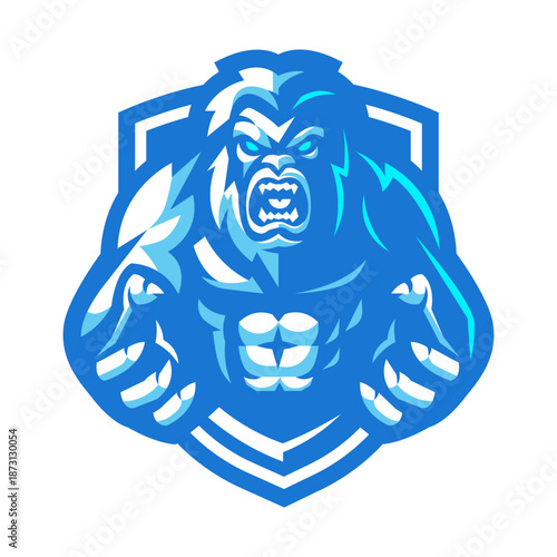 Yeti Mascot Logo