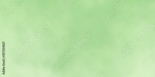White cloud detail on green natral background and texture with copy space. light green background, faded gradient light green to white color with dark bottom border and glassy bumpy texture. 