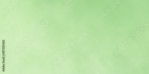 White cloud detail on green natral background and texture with copy space. light green background, faded gradient light green to white color with dark bottom border and glassy bumpy texture. 