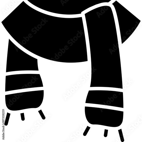 Muffler scarf Icon