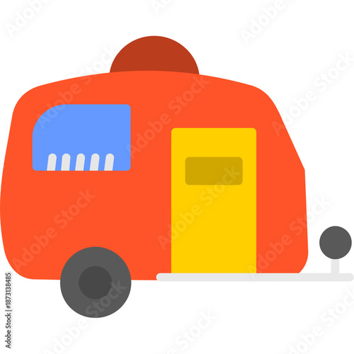 Campervan vehicle Icon