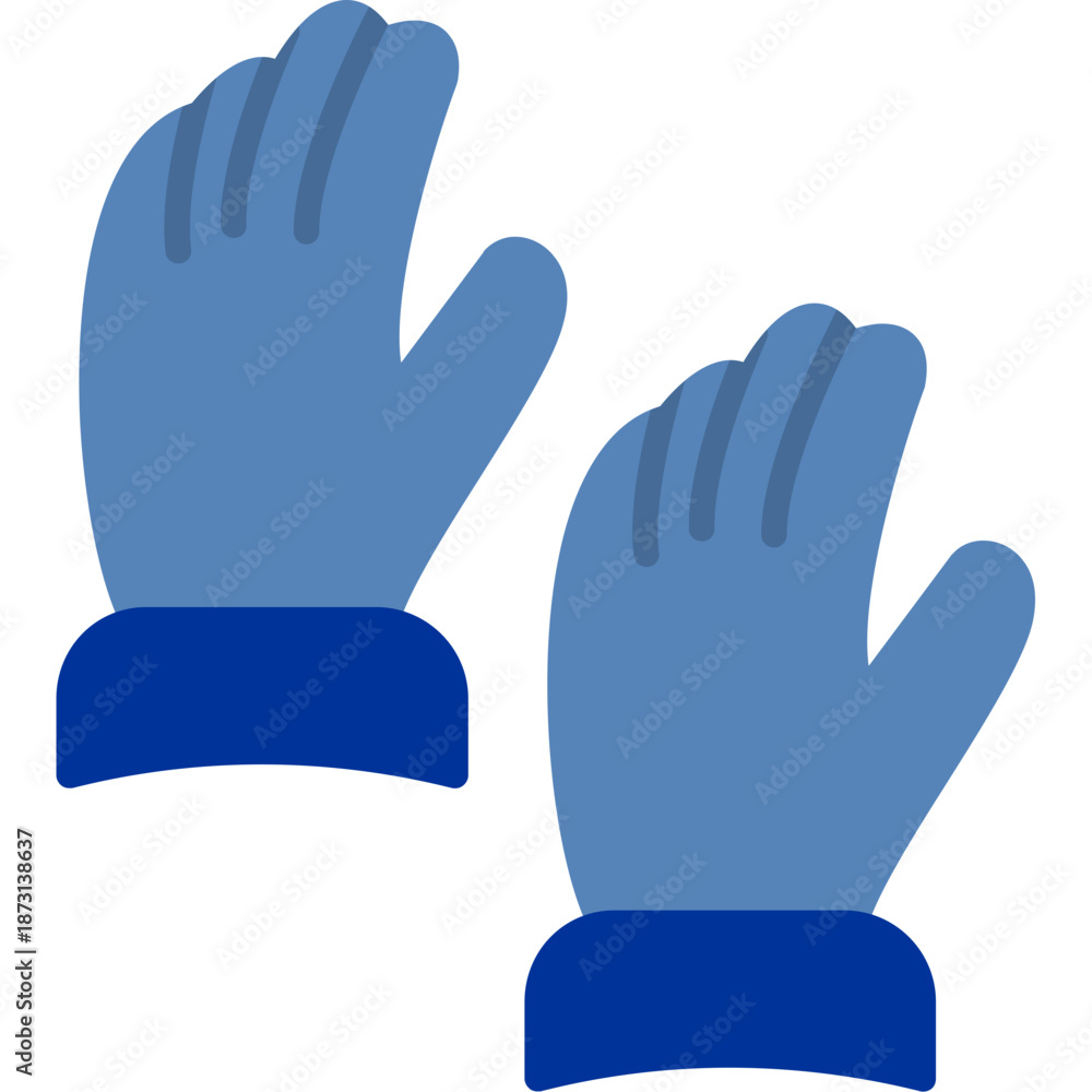 Obraz premium Pair of gloves Icon