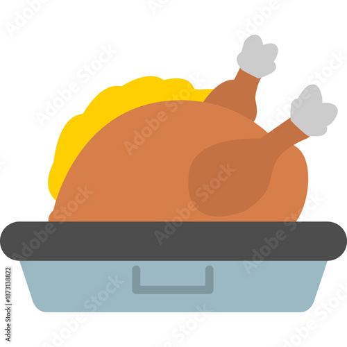 Roasted turkey Icon