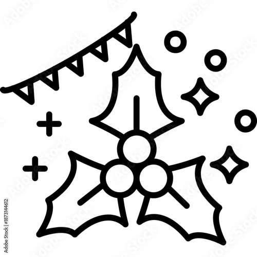 Holly berries Icon