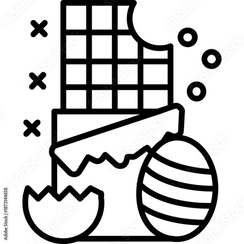 Chocolate sweets Icon