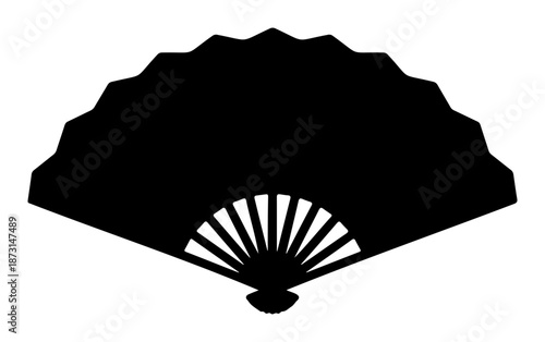 Chinese New Year Hanging scroll silhouette blank banner illustration