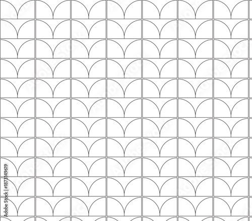 seamless pattern of geometric shapes