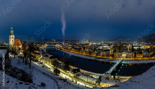 Cityscape of Salzburg, Austria