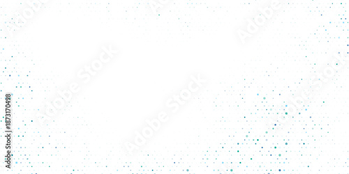 blue and green dots over white background. circles halftone design. template pattern for web pages.