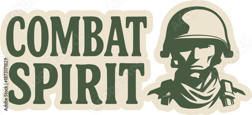 Illustration of combat spirit message