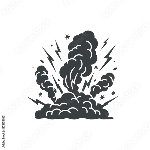 Dynamic Explosion Symbol