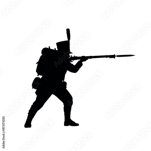 Historic Warrior Silhouette