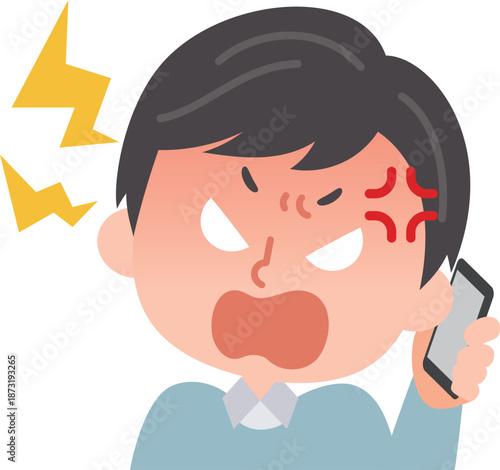 クレーマーの男性