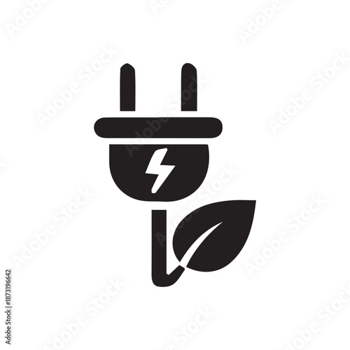minimalist icon with save the earth theme on white background