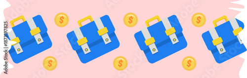 washi tape pattern business theme