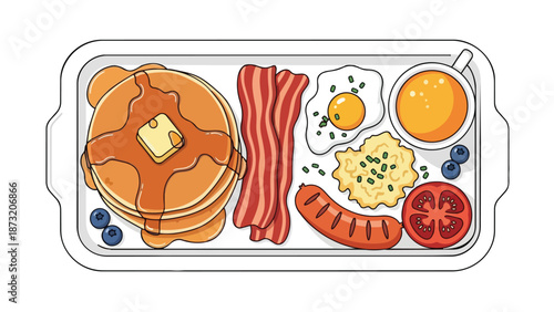 Traditional earthen pot for gardening or culinary use, isolated vector graphic