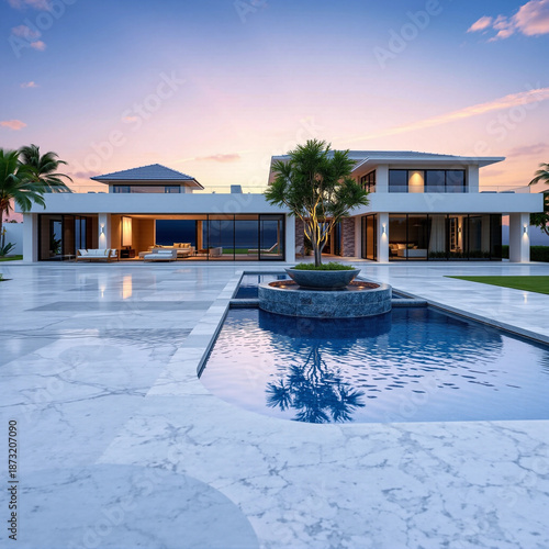 luxury swimming pool