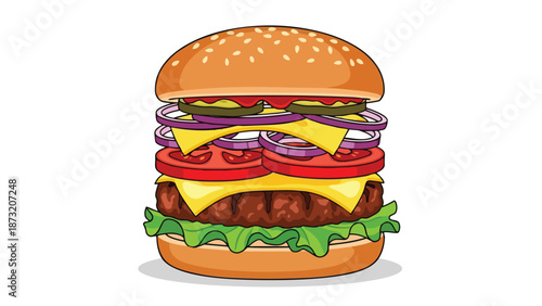 Detailed botanical illustration of a fresh green dill plant showcasing its iconic feathery foliage and distinctive umbel flowers perfect for