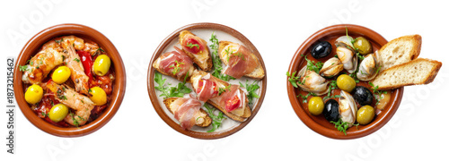 Captivating mediterranean tapas dishes for food photography