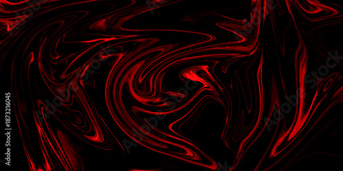 Abstract background of dark red liquid marble surface liner design. marble liquid ink texture. ink backdrop with wavy pattern. liquify swirl dark red and black colour art.