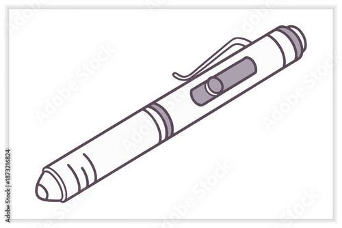 Doctor Tools Vector Illustration Set Medical Equipment, Healthcare, Diagnostic Instruments