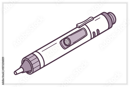 Doctor Tools Vector Illustration Set Medical Equipment, Healthcare, Diagnostic Instruments