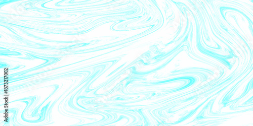 Abstract background of light blue liquid marble surface liner design. marble liquid ink texture. ink backdrop with wavy pattern. liquify swirl blue colour art.	