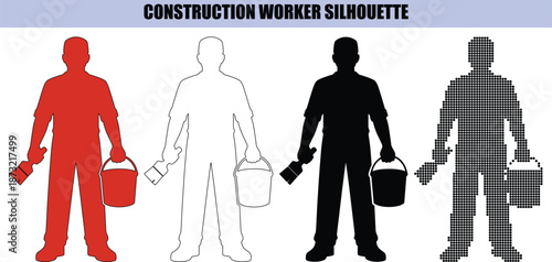 Doctor Silhouette Holding Rack of Laboratory Test Tubes Medical Research Vector