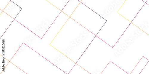 Abstract modern style of diagonal square geometric transparent line pattern vector. stylish monochrome of square and triangle vector. geometric square tile design illustration.	
