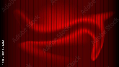 Abstract and Minimalist Dark Neon Line Gradient Vertical Lines Texture Background. Futuristic Glowing Stripe Pattern and Digital wallpaper