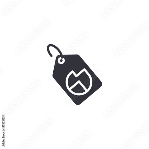 Price tag icon representing special deals, promotional pricing, seasonal sales, and ecommerce discount campaigns.